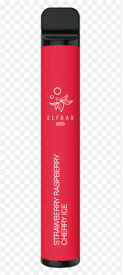 ELFBAR 600 -  Strawberry Raspberry Cherry Ice 20mg 10 Stk.