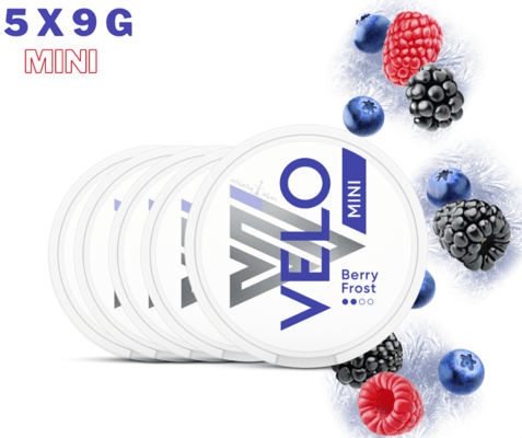 Velo Icy berries 5 X 9 g